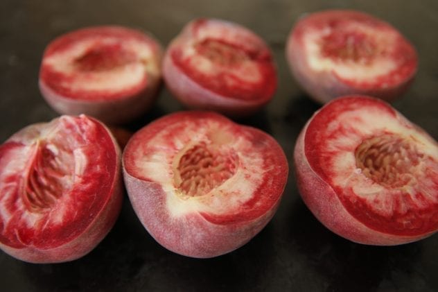 soupe pêche de vigne