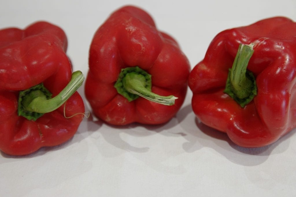 peler des poivrons
