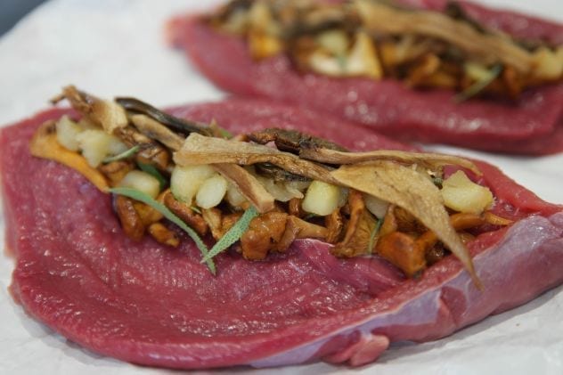 filet canard farci cuit basse tempéra