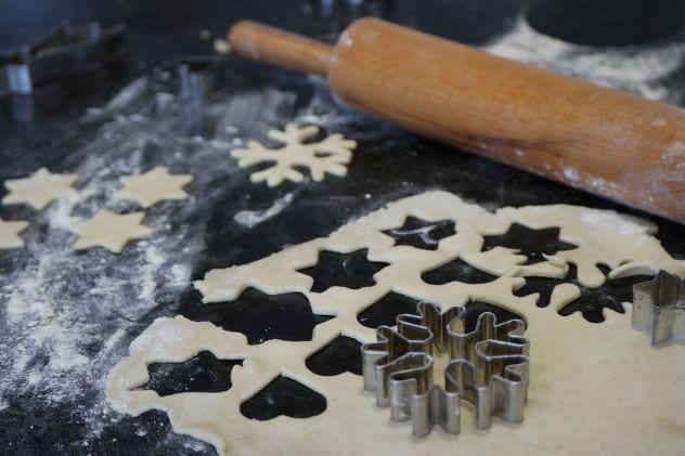 sablés de Noël salés