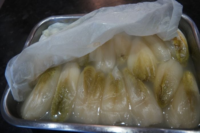 Cuisson des endives sans amertume