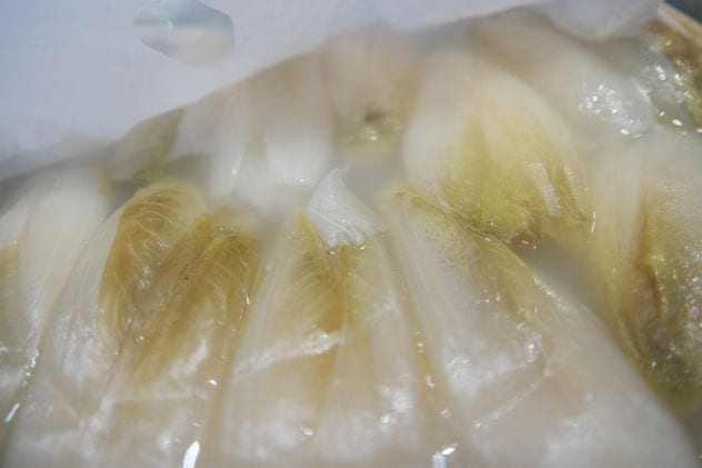 endives braisées lait de coco