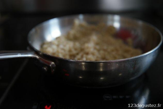 caviar de larves de mites