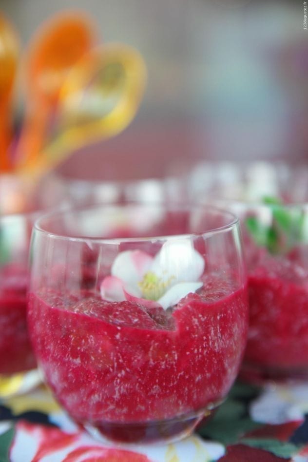 verrines marbrées betterave