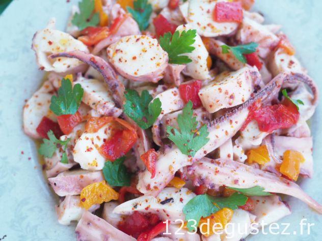 salade de poulpe à la grecque