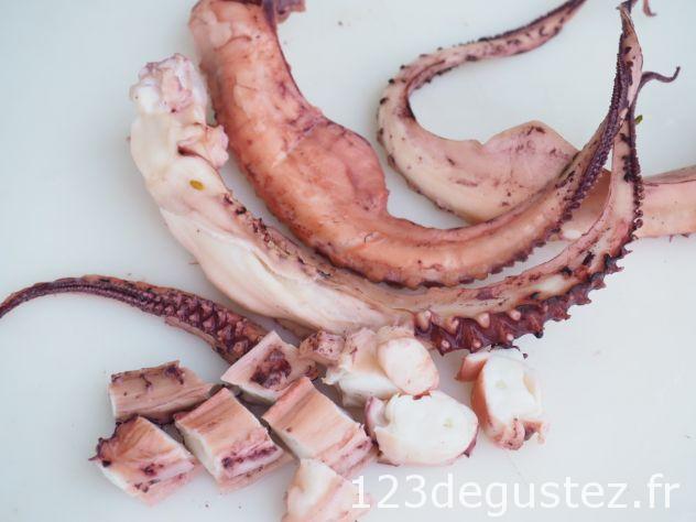 salade de poulpe à la grecque