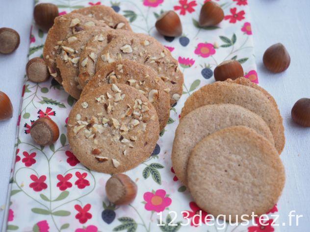 Tuiles aux noisettes