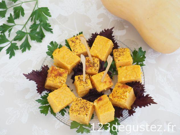 gateau de butternut salé