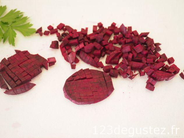 salade de quinoa à la betterave pour Octobre rose