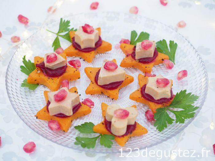 canapé de foie gras au butternut