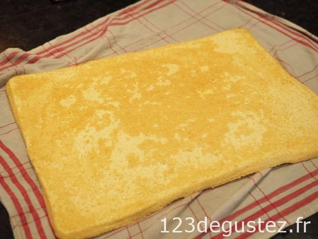 Bûche de Noel facile et légère sans gluten