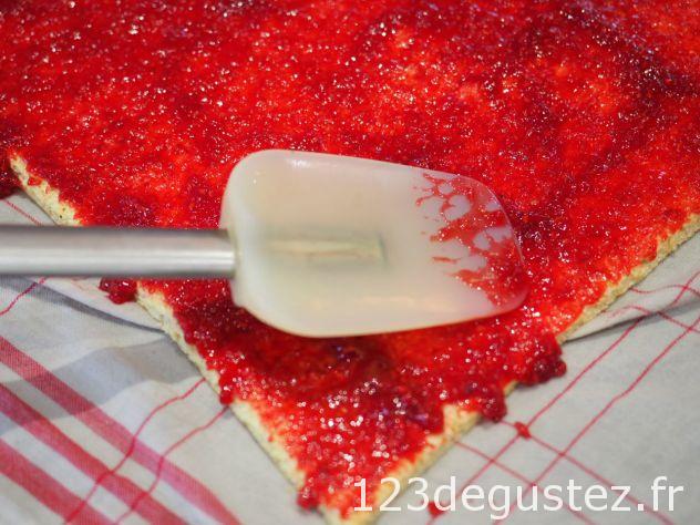 Bûche de Noel facile et légère sans gluten