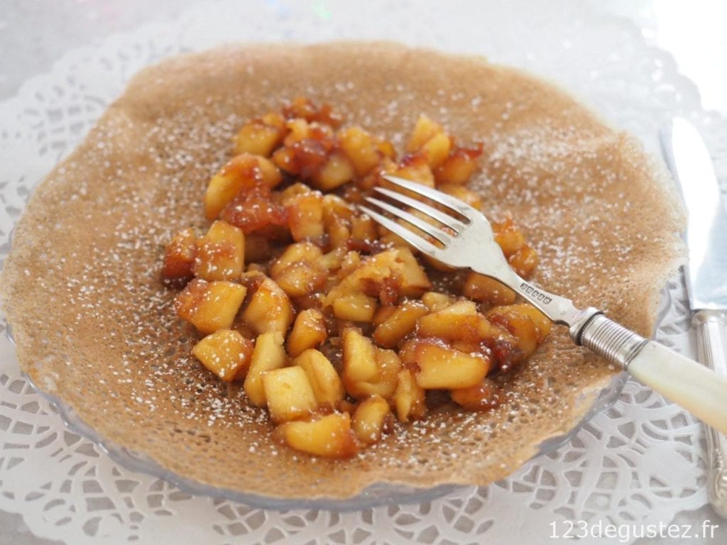 galette sarrasin ou galette blé noir