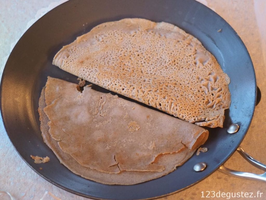 galette sarrasin ou galette blé noir