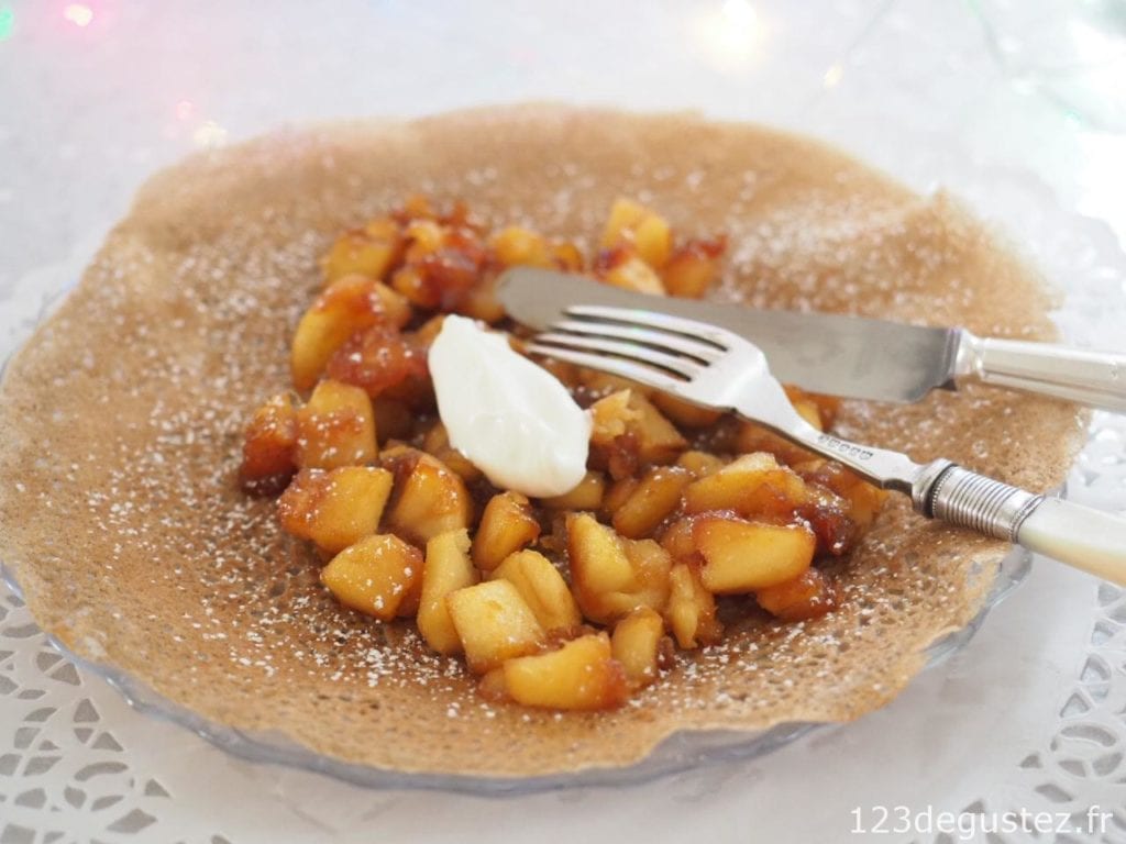 galette sarrasin ou galette blé noir