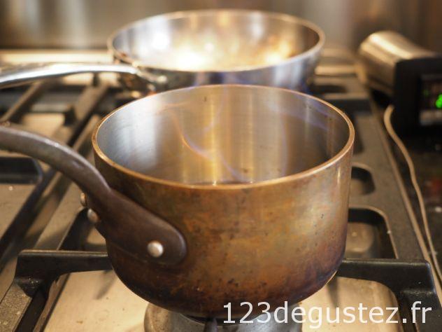 saint jacques aux oeufs pochés