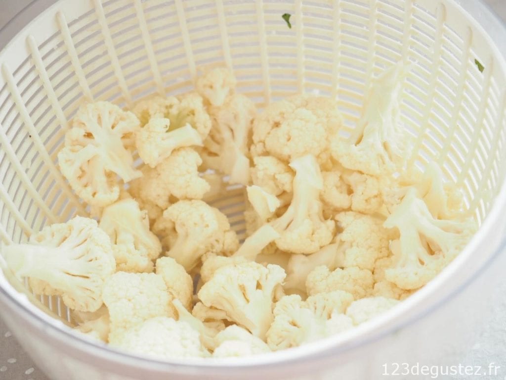 soupe chou-fleur rôti