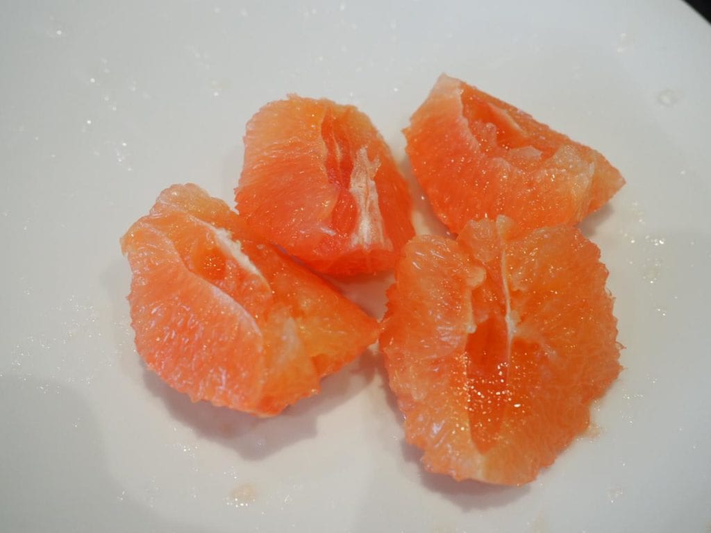 verrine avocat crevette agrumes