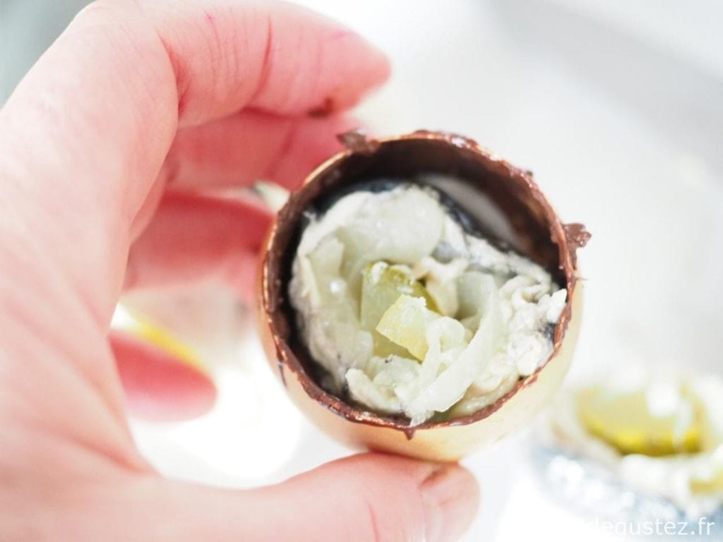 oeuf en chocolat surprise