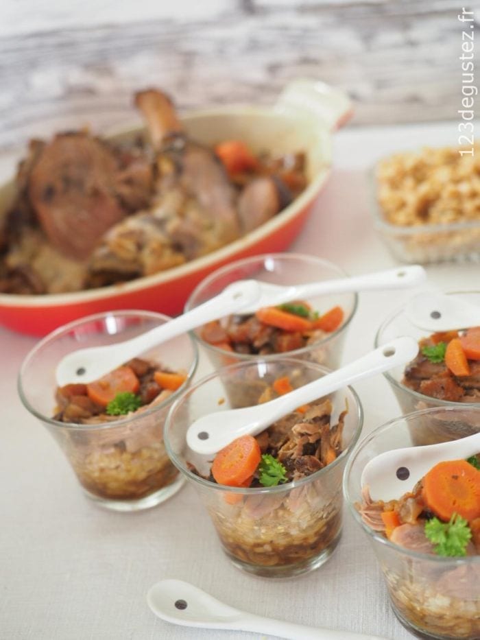 verrine salée pour paques