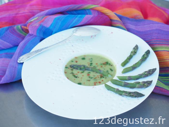 velouté d'asperges facile