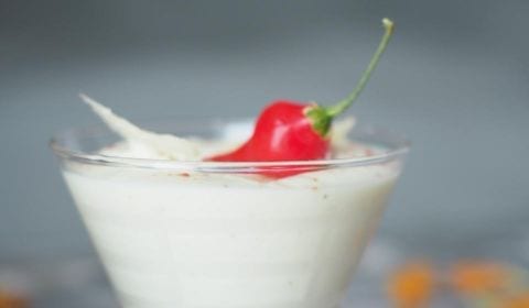 Verrine facile chou fleur mascarpone