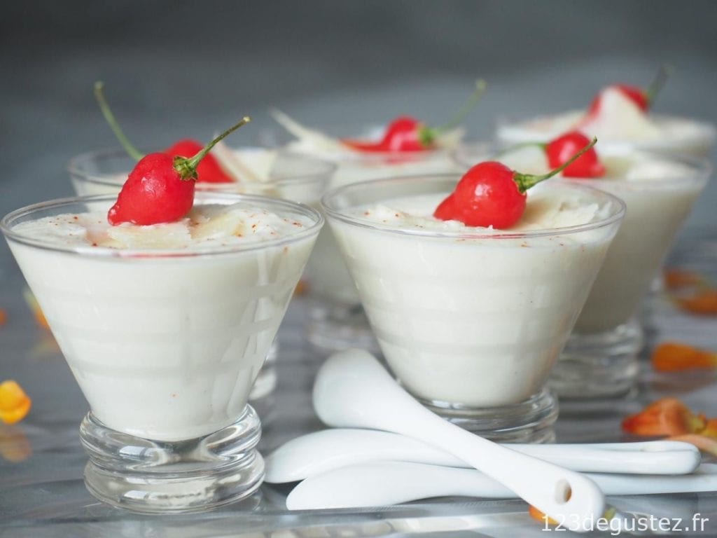 Verrine facile chou fleur mascarpone