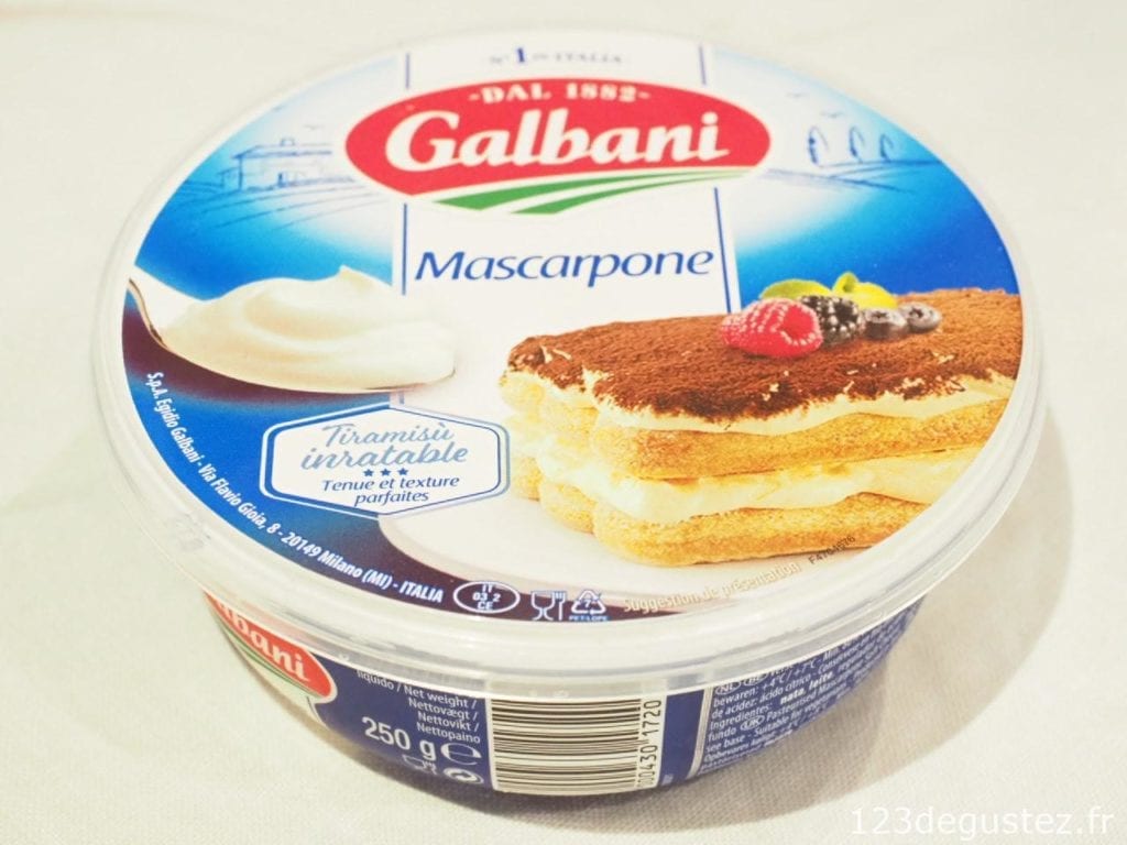 Verrine facile chou fleur mascarpone