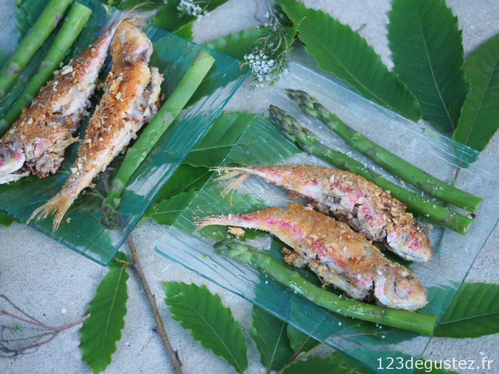 rougets grillés minute