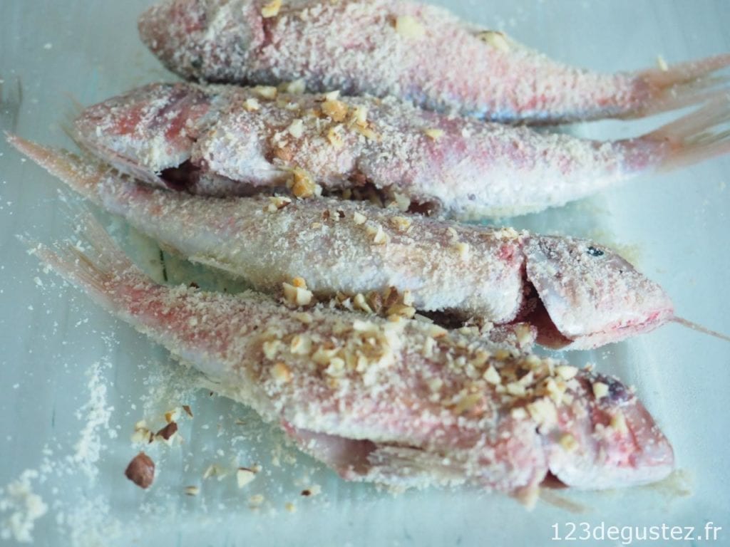 rougets grillés minute