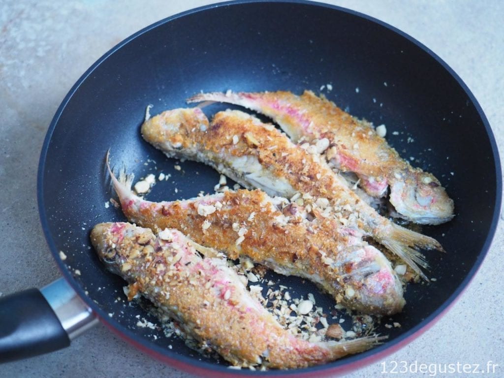 rougets grillés minute