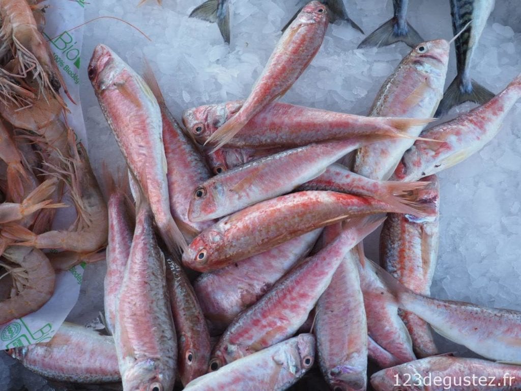 rougets grillés minute