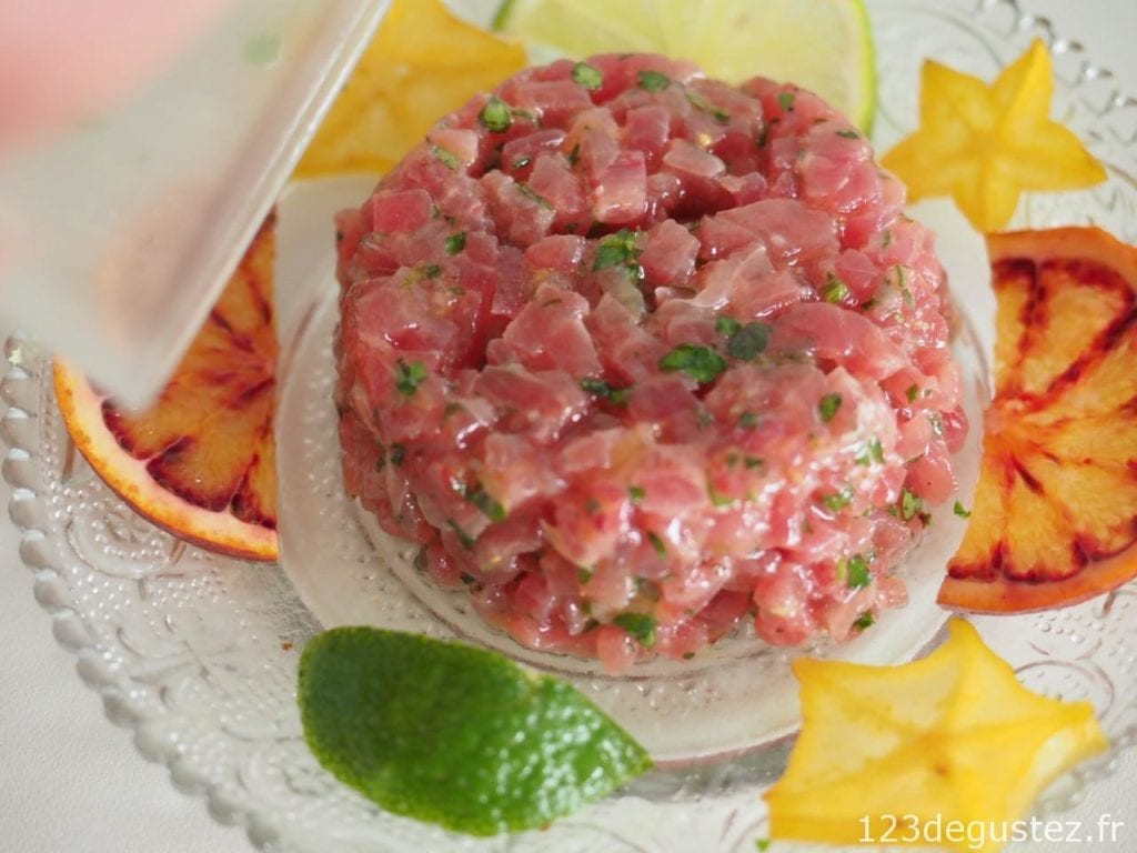 tartare de thon