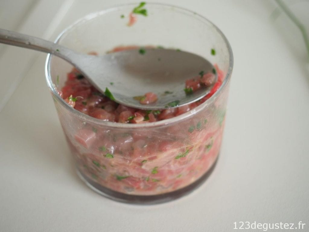 tartare de thon