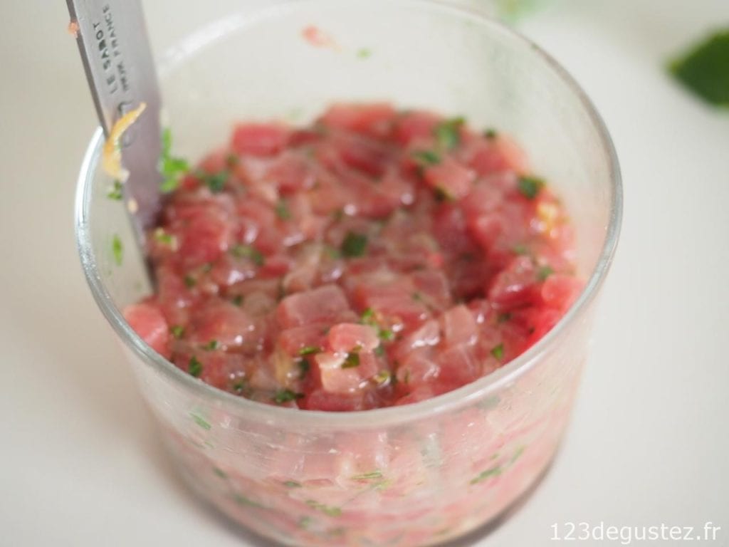 tartare de thon