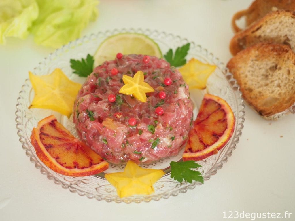 tartare de thon