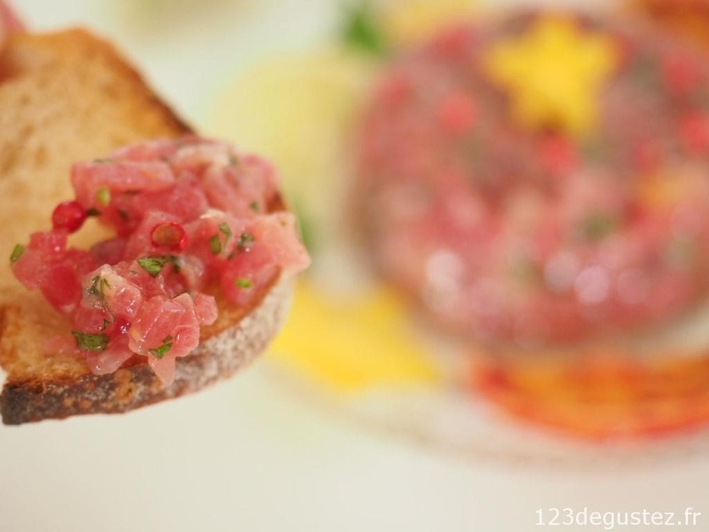 tartare de thon