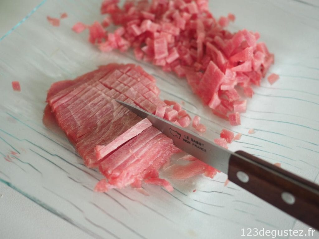 tartare de thon