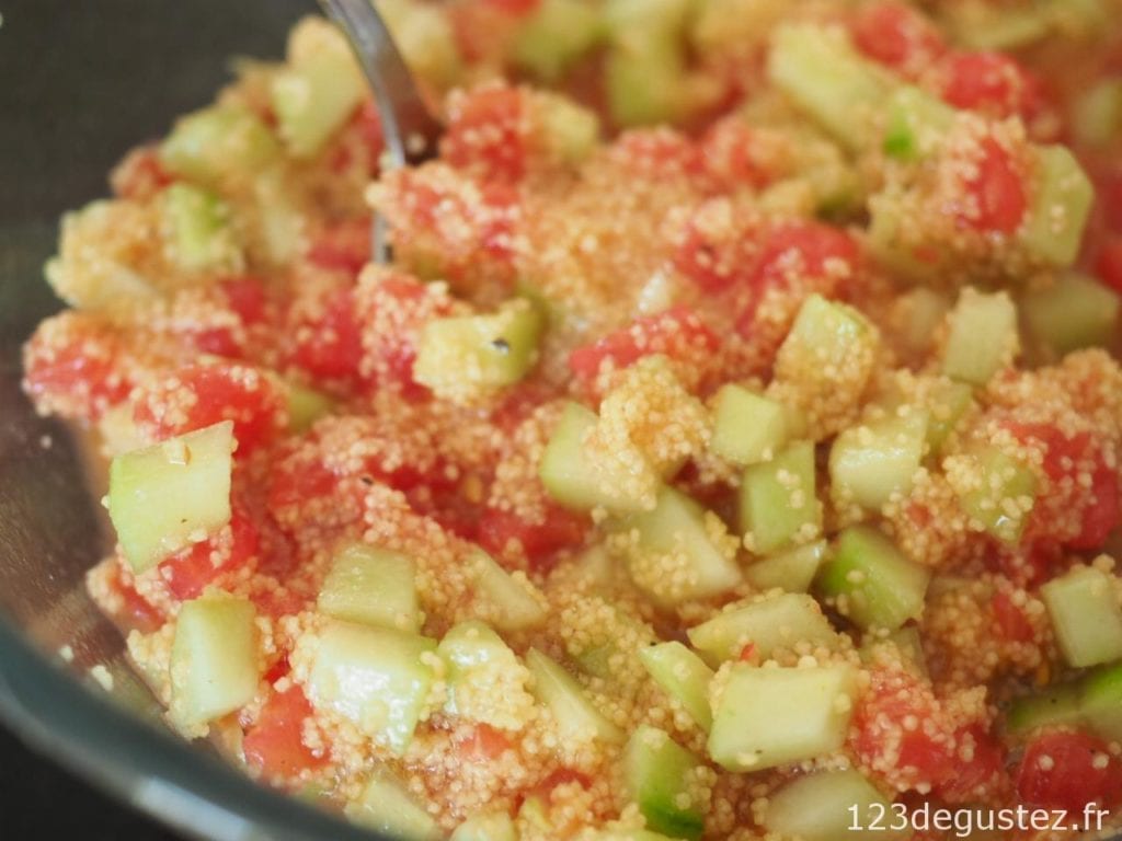 taboulé facile à la semoule