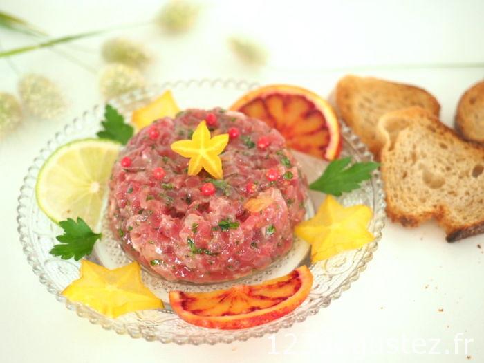 tartare de thon rouge