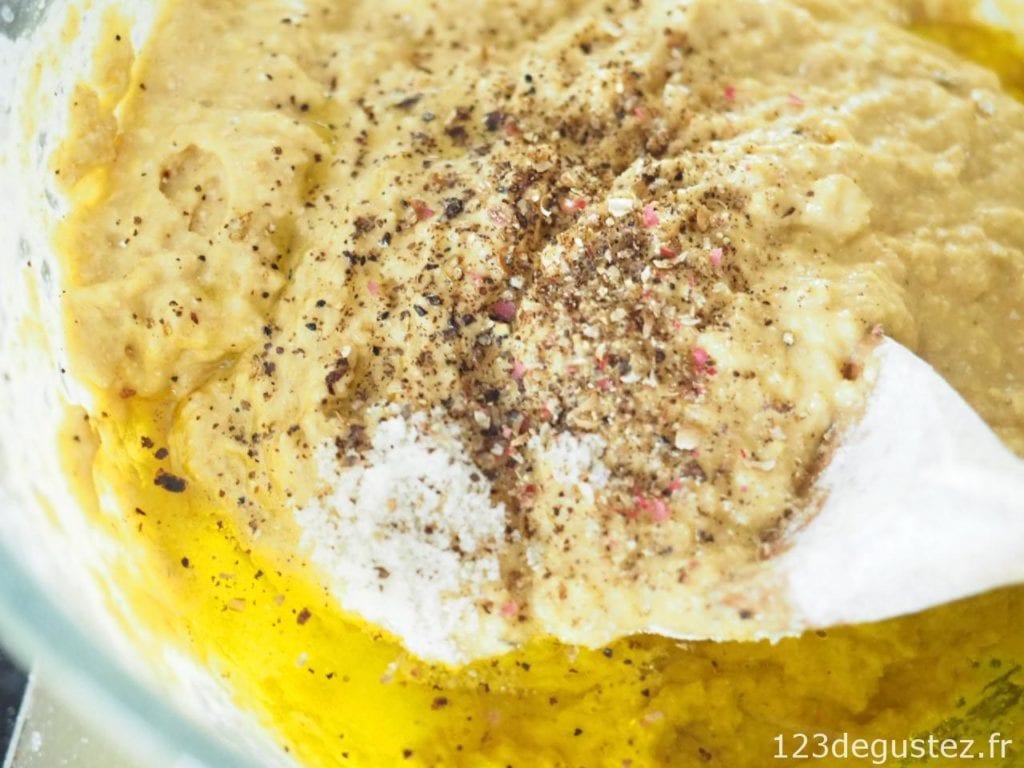 cake aux courgettes à la menthe