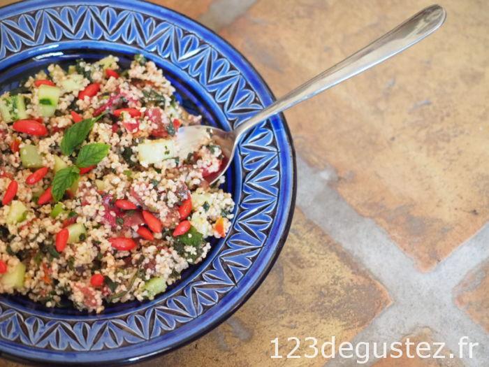 taboulé facile à la semoule