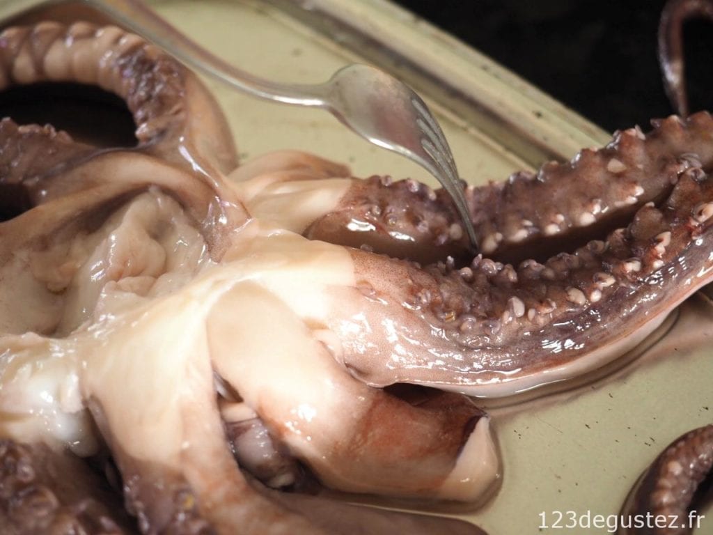 salade de poulpe à l'orange