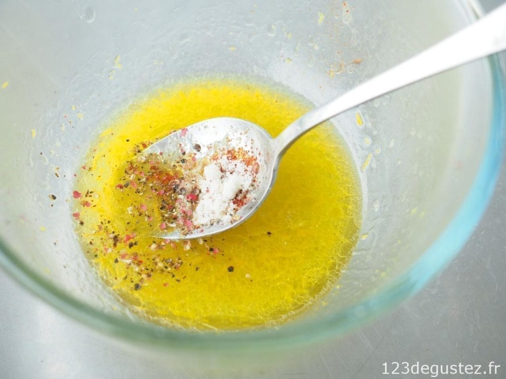 salade de poulpe à l'orange