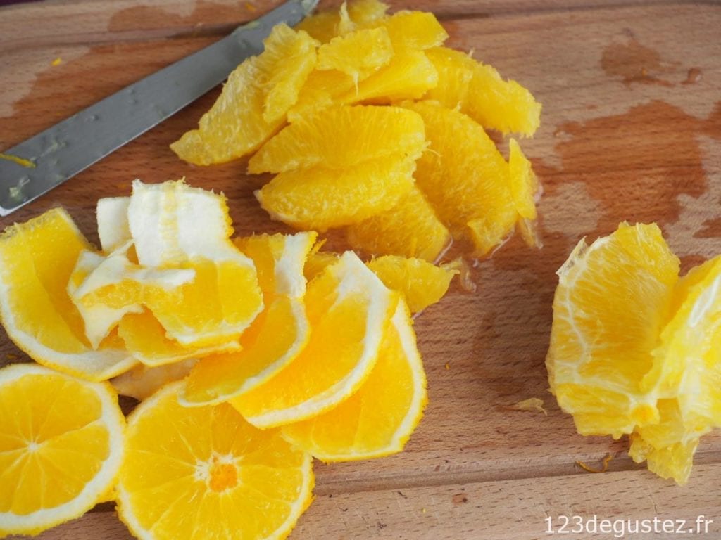 salade de poulpe à l'orange