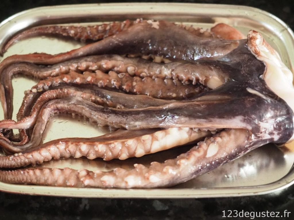 salade de poulpe à l'orange