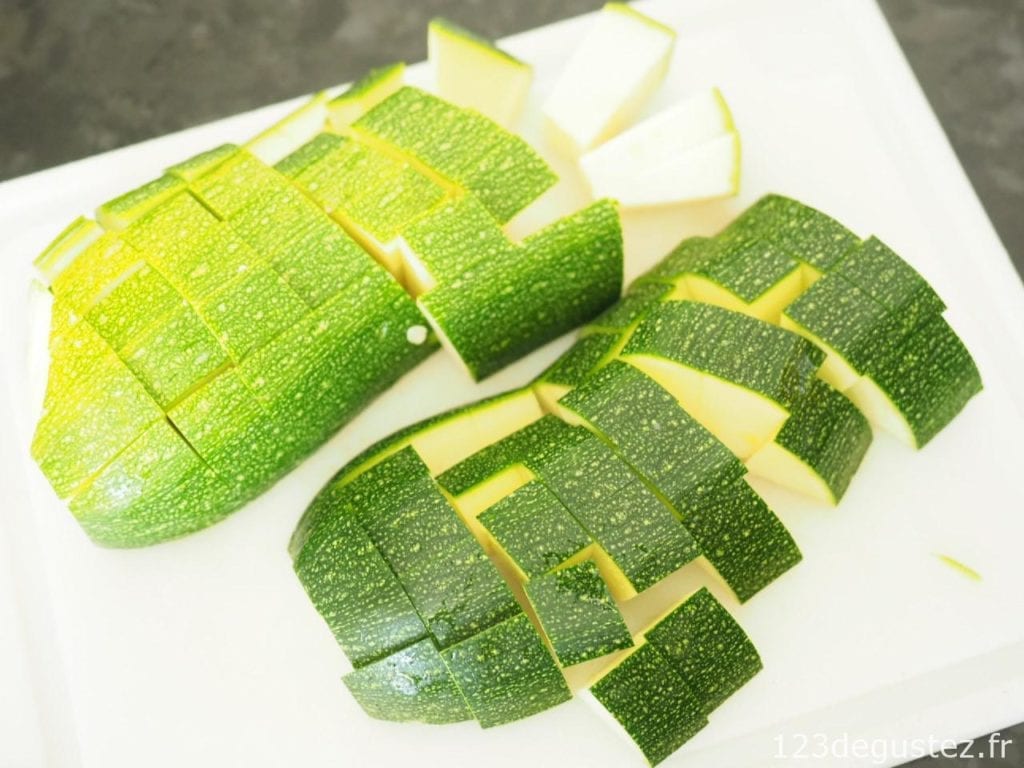 soupe de courgette froide