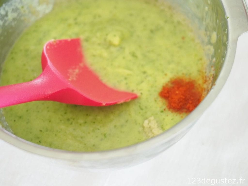 soupe de courgette froide