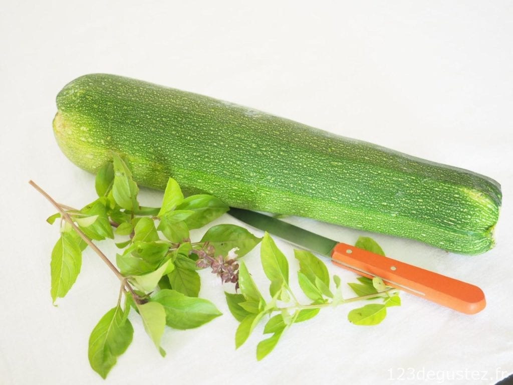 soupe de courgette froide