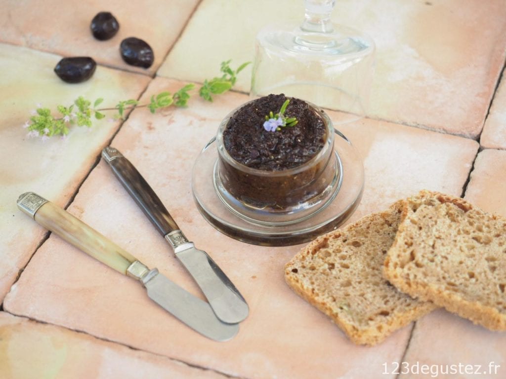 tapenade maison aux olives noires